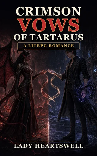 Crimson Vows of Tartarus: A LitRPG Romance cover