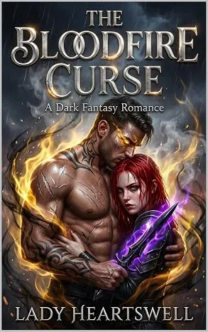 The Bloodfire Curse: A Dark Fantasy Romance cover