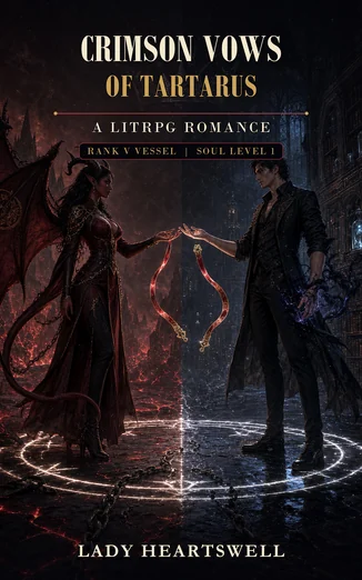 Crimson Vows of Tartarus: A LitRPG Romance cover