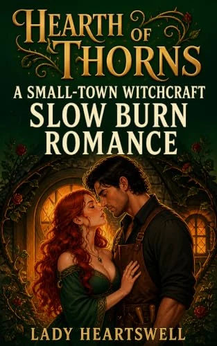Hearth of Thorns: A Small-Town Witchcraft Slow Burn Romance cover