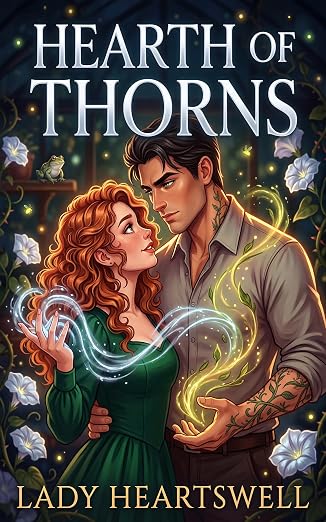 Hearth of Thorns: A Small-Town Witchcraft Slow Burn Romance (Contemporary Romantasy: Novels) cover