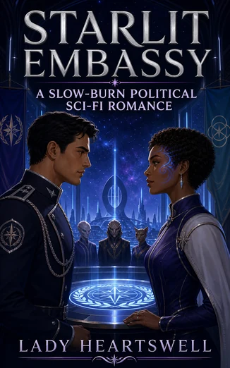 Starlit Embassy: A Slow-Burn Political Sci-Fi Romance cover